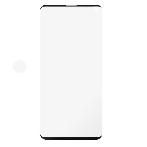 prio 3D Displayschutzglas für Samsung S10, mit Sensorglas schwarz