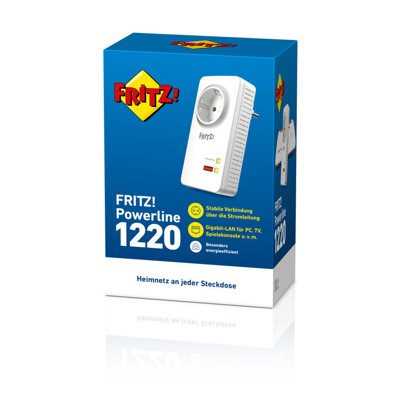 AVM FRITZ!Powerline 1220 Einzeladapter