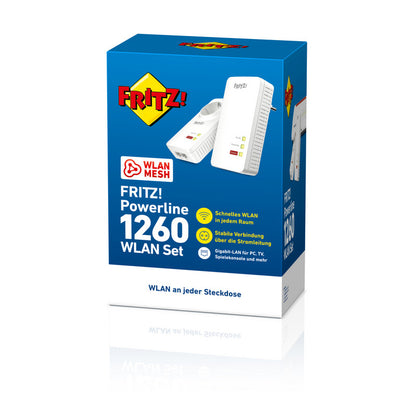 AVM FRITZ!Powerline 1260E WLAN Set