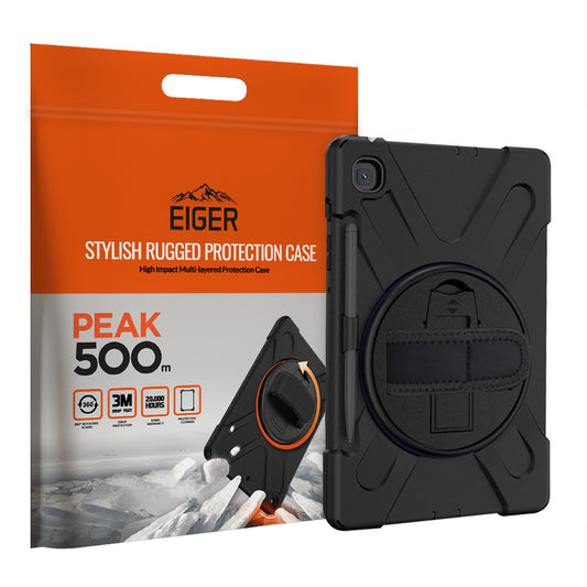 Eiger Peak 500m Hülle für Galaxy Tab S6 Lite (2022/2024) - schwarz