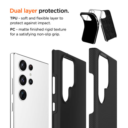 Eiger North Case für Samsung Galaxy S24 Ultra - schwarz