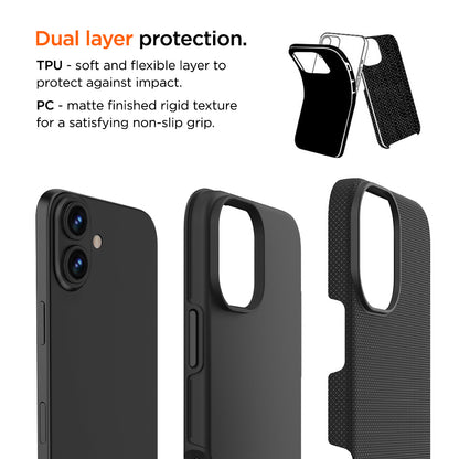 Eiger North Case für Apple iPhone 16 - schwarz