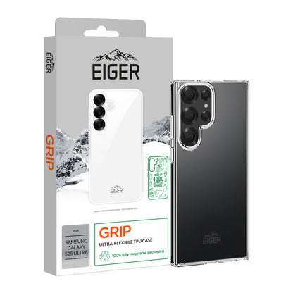 Eiger Grip Case für Samsung Galaxy S25 Ultra - transparent