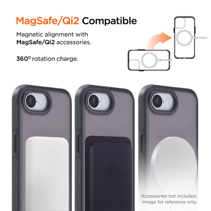 Eiger Blizzard MagSafe Case GRS für Apple iPhone 16e - schwarz