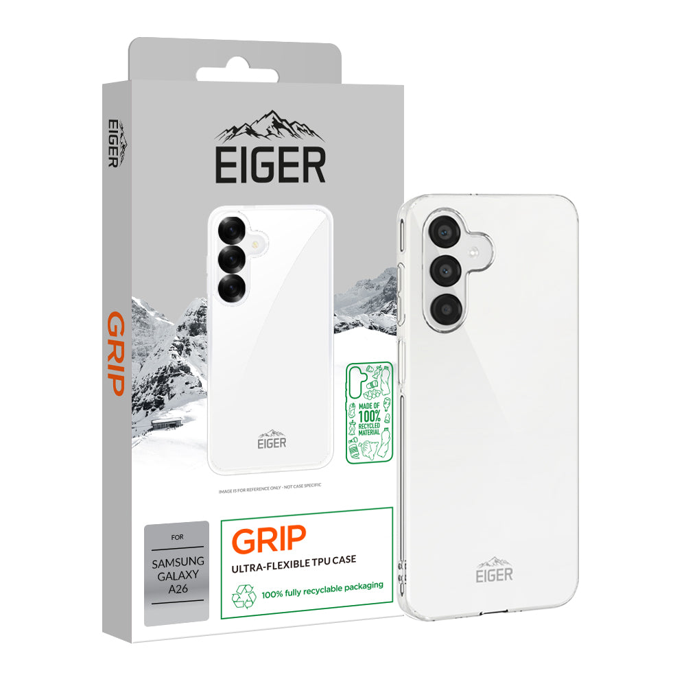 Eiger Grip Case GRS Galaxy A26 - transparent
