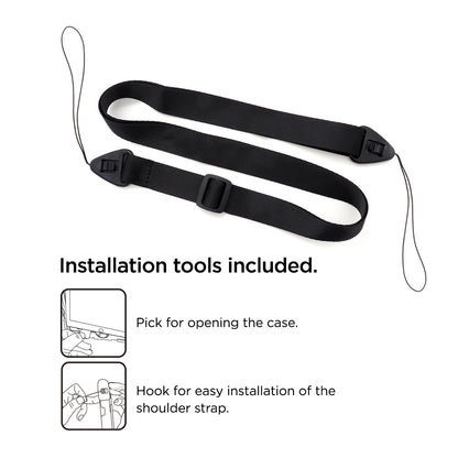 Eiger Peak 500m Hülle für Galaxy Tab S10 FE+ - schwarz