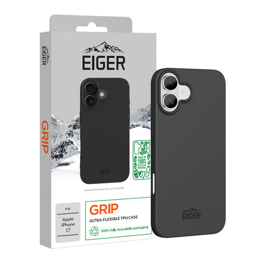 Eiger Grip Case GRS iPhone 17 schwarz