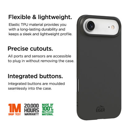 Eiger Grip Case GRS iPhone 17 Air schwarz