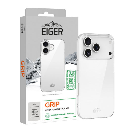Eiger Grip Case GRS iPhone 17 Pro transparent