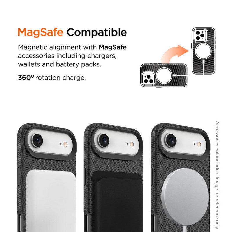 Eiger North Case MagSafe GRS iPhone 17 Air schwarz