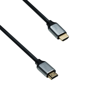 HDMI Kabel, 5m, 2 x Stecker mit Aluminiumgehäuse