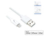 USB-A auf Lightning Kabel 0,5m, weiss