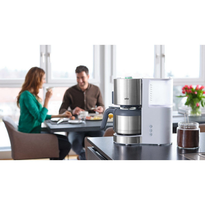 Braun Kaffeemaschine weiß KF 5105 WH