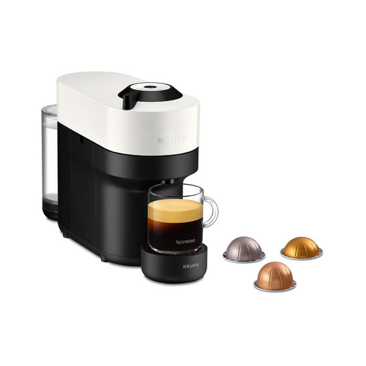 Krups Vertuo Pop Nespresso Kapselmaschine weiß XN9201