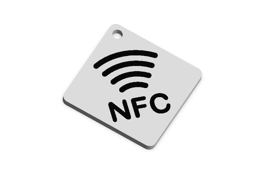 NFC Anhänger PLA - 30 x 30 mm - NTAG 215 - 504 Byte Chip
