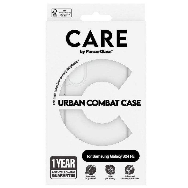 PanzerGlass CARE Urban Combat Galaxy S24 FE transp.