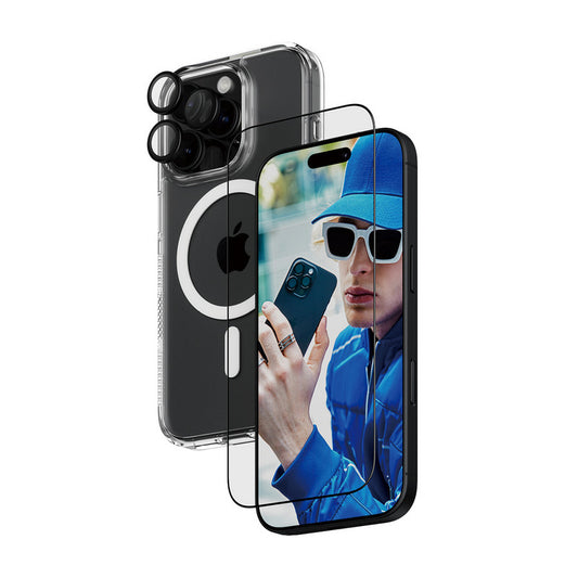 PanzerGlass 3in1 Protection Bundle iPhone 16 Pro