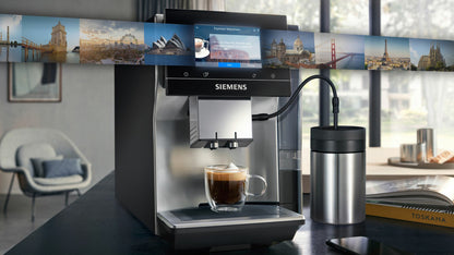 Siemens EQ700 Kaffeevollautomat classic grau TP715D01