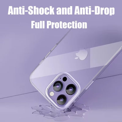 Handy Schutzhülle passend für iPhone 15 Pro - weiche TPU Hülle