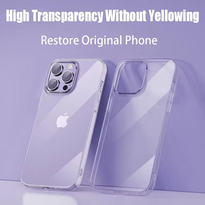 Handy Schutzhülle passend für iPhone 15 Pro - weiche TPU Hülle