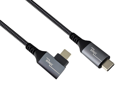 USB-C auf USB-C HQ-Kabel 1,0m, Winkelstecker