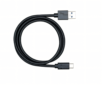 USB-A auf USB-C Kabel 1m, schwarz