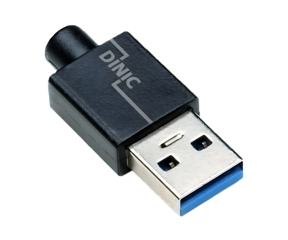 USB-A auf USB-C Kabel 1m, schwarz