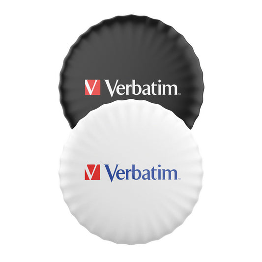 Verbatim My Finder Coin - Bluetooth Item Finder - 2er Pack - schwarz / weiss