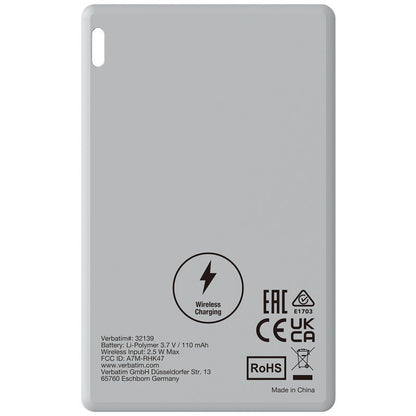 Verbatim My Finder Card - Bluetooth Item Finder - 3er Pack - schwarz / silber / weiss