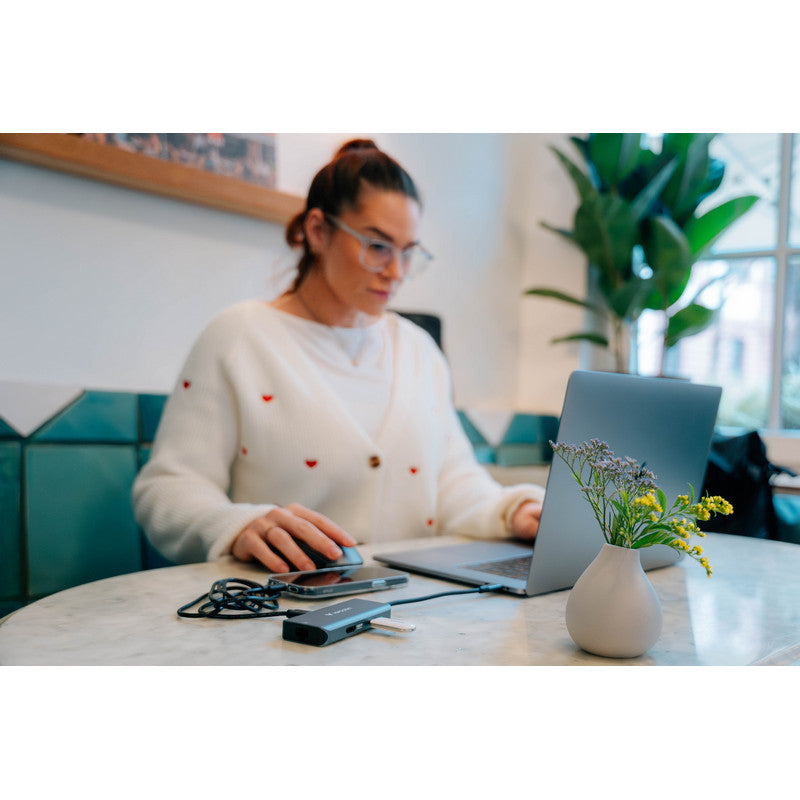 Verbatim USB-C Essentials Multi- Port Hub 6 Port mit RJ45