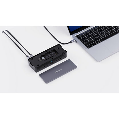 Verbatim USB-C Pro Docking Station 15 mit SSD Slot