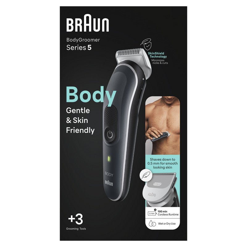 Braun BG5340 Body Groomer schwarz/silber - trend - shop.deals