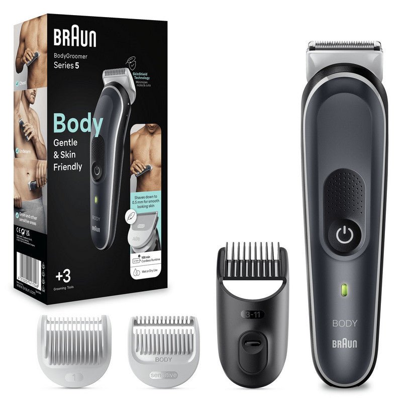 Braun BG5340 Body Groomer schwarz/silber - trend - shop.deals