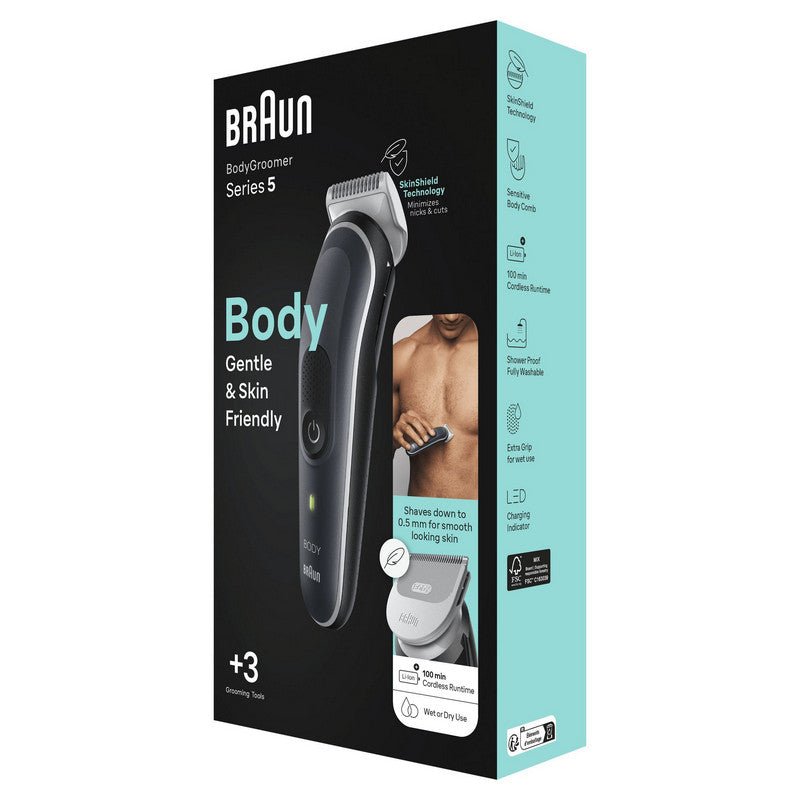 Braun BG5340 Body Groomer schwarz/silber - trend - shop.deals