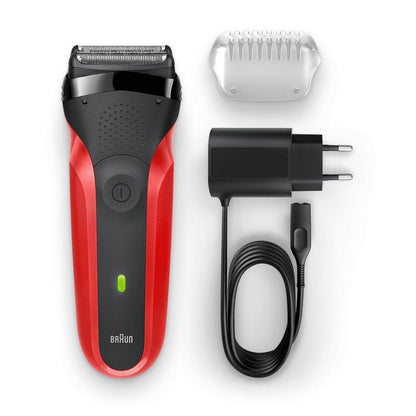 Braun Series 3 300s Herrenrasierer rot - trend - shop.deals