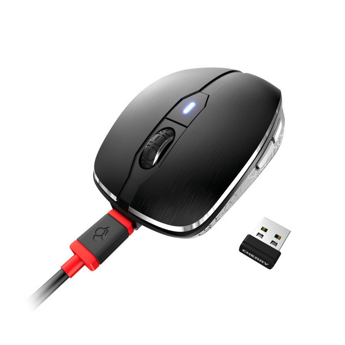 CHERRY MW 8C ADVANCED Maus Beidhändig RF Wireless + Bluetooth Optisch 3000 DPI - trend - shop.deals