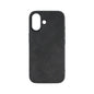 Cyoo Mikrofaserstoff Hülle (ähnlich Alcantara) iPhone 16 Schwarz - trend - shop.deals