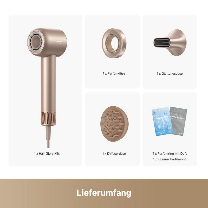 Dreame Glory Mix Haartrockner gold - trend - shop.deals