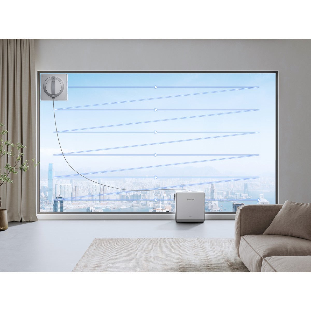 Ecovacs Fensterreinigungsroboter WINBOT W2 Pro Omni 4500 mAh weiss - trend - shop.deals
