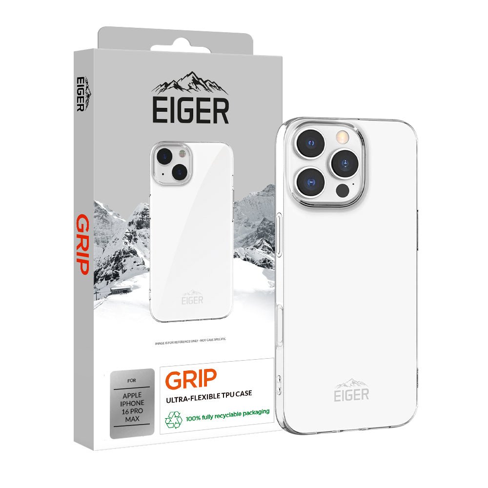 Eiger Grip Case für Apple iPhone 16 Pro Max - transparent - trend - shop.deals