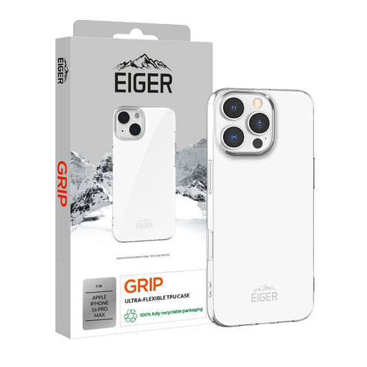 Eiger Grip Case für Apple iPhone 16 Pro Max - transparent - trend - shop.deals