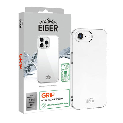 Eiger Grip Case für Apple iPhone 16e - transparent - trend - shop.deals