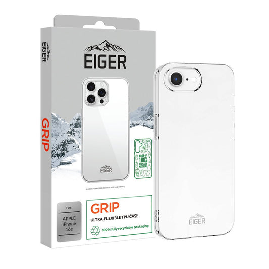 Eiger Grip Case für Apple iPhone 16e - transparent - trend - shop.deals