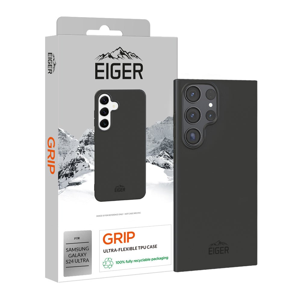 Eiger Grip Case für Samsung Galaxy S24 Ultra - schwarz - trend - shop.deals
