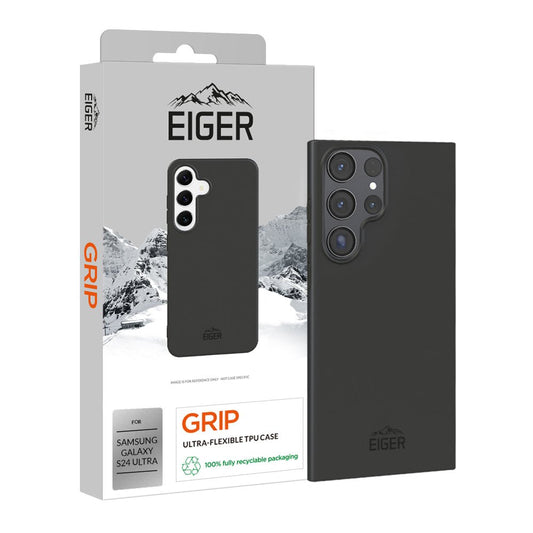 Eiger Grip Case für Samsung Galaxy S24 Ultra - schwarz - trend - shop.deals