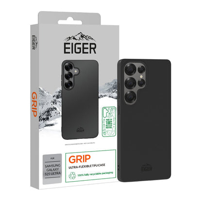 Eiger Grip Case für Samsung Galaxy S25 Ultra - schwarz - trend - shop.deals