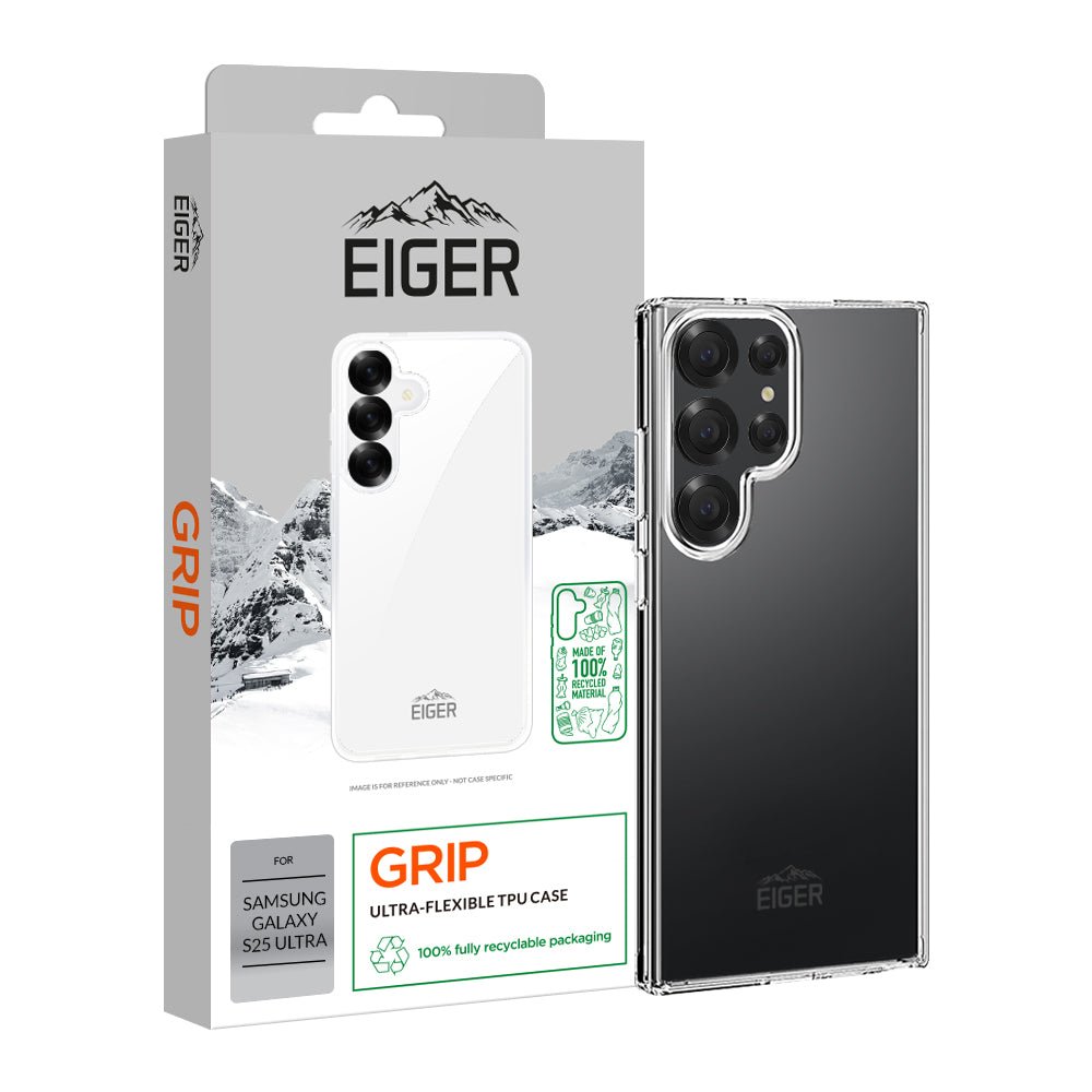 Eiger Grip Case für Samsung Galaxy S25 Ultra - transparent - trend - shop.deals