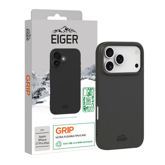 Eiger Grip Case GRS iPhone 17 Pro Max schwarz - trend - shop.deals