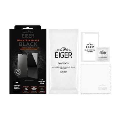 Eiger Mountain Black Privacy Displayschutzfolie für Samsung Galaxy S25 Edge - trend - shop.deals