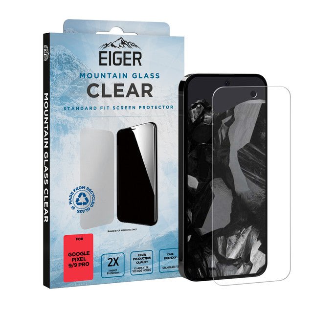 Eiger Mountain Glass CLEAR Displayschutzfolie für Google Pixel 9/9 Pro - trend - shop.deals